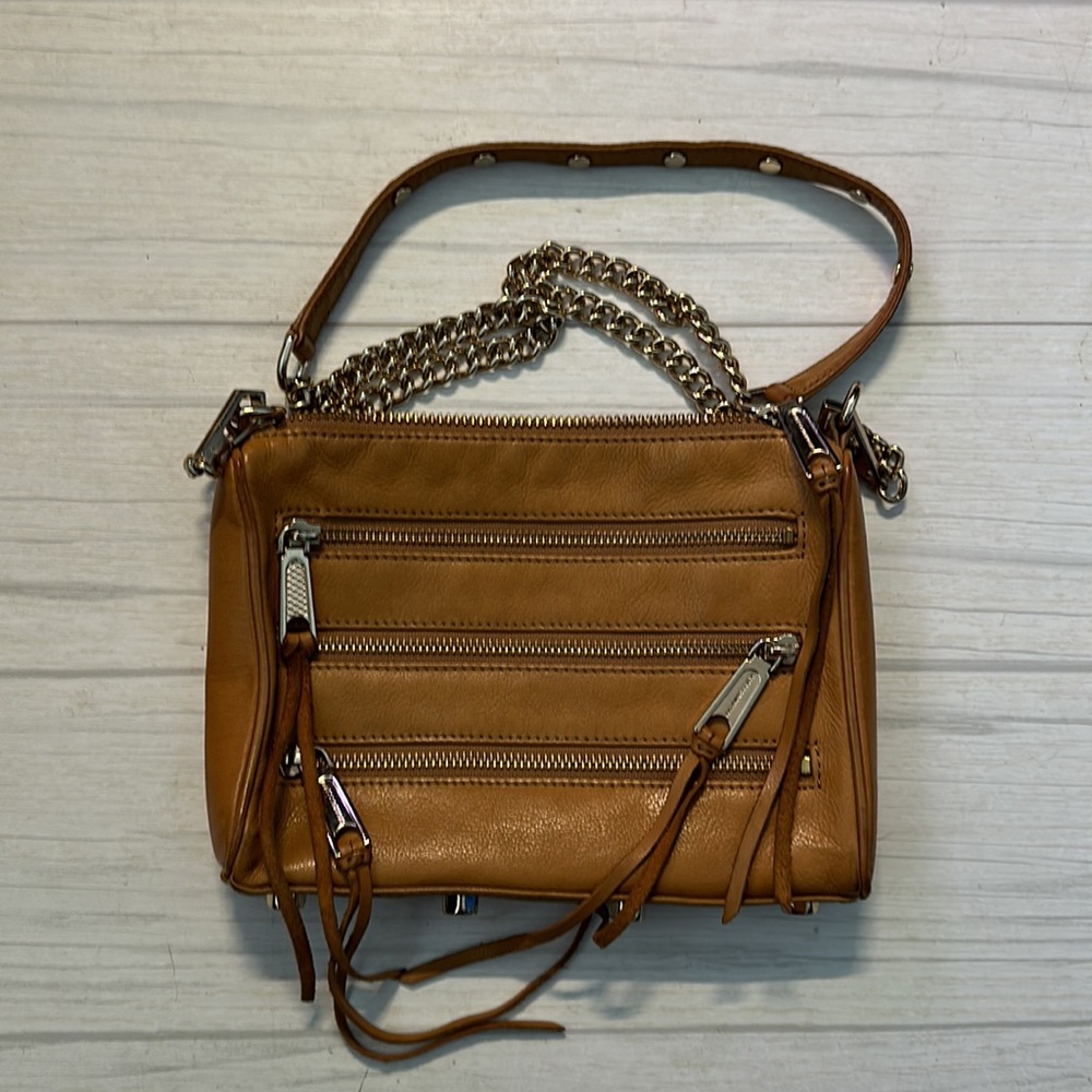 Tan Rebecca minkoff purse